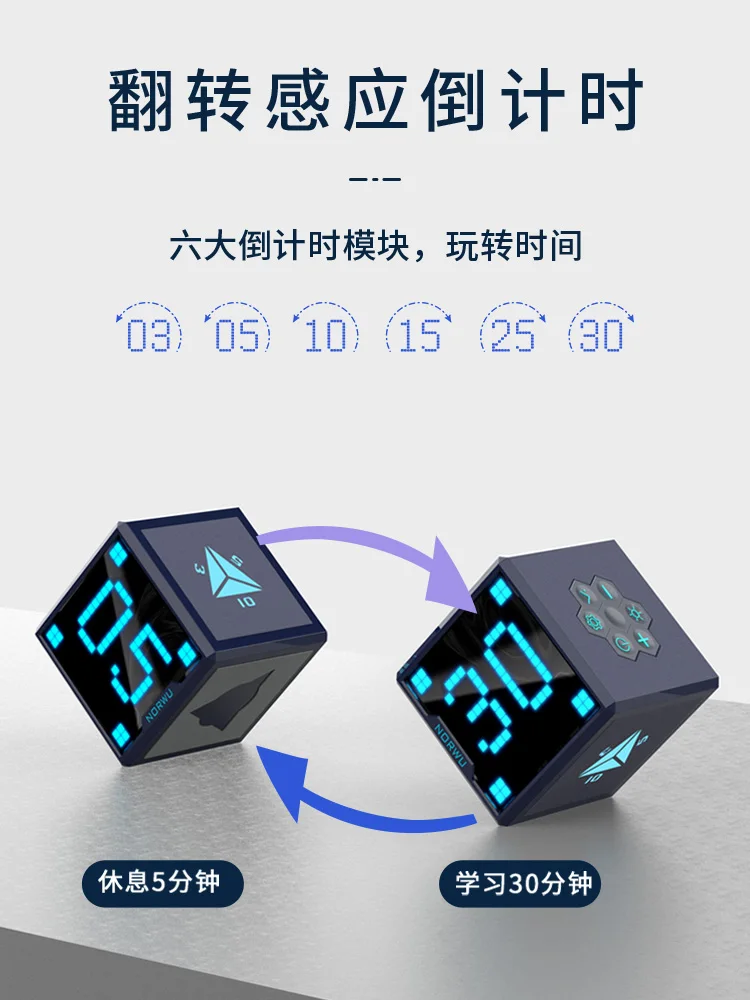 Creative Smart Desktop Office Black Technology Artifact Electronic Product Gadget Student Decompression New Exotic Gift - Image 3